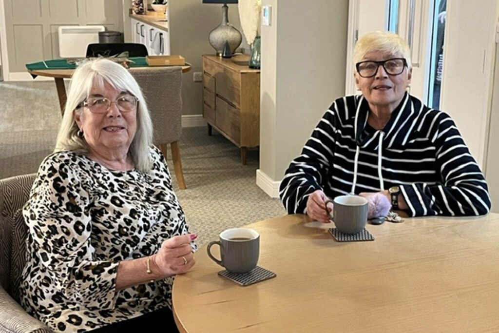 Sue Copson and Pamela Whiteman Royles Lodge